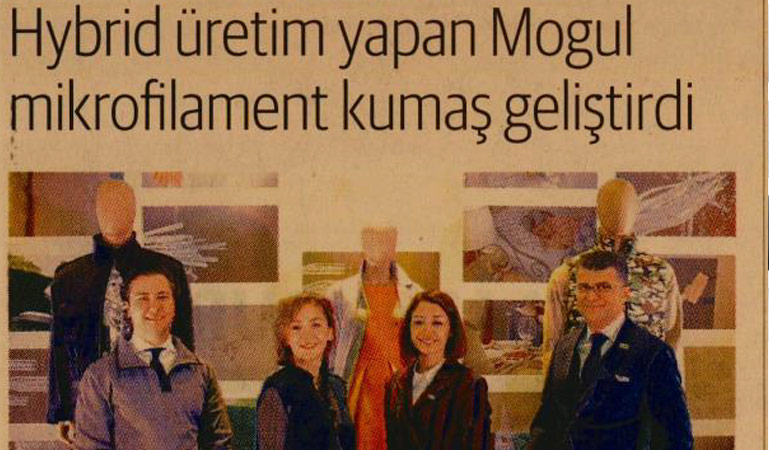Hybrid üretim yapan mogul mikrofilament kumaş geliştirdi