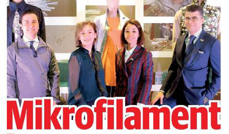 Mikrofilament kumaş üretti